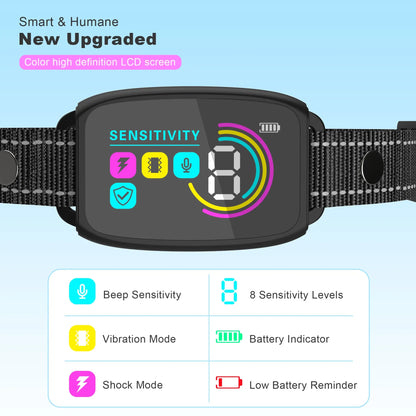Waterproof Anti Bark Collar - Electric Dog Training Device